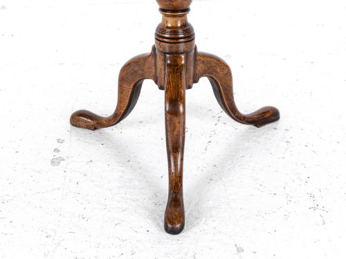 C18TH BURR ELM TRIPOD SUPPER TABLE COUNTRY GEORGIAN GEORGE III - ADDITIONAL PHOTO 14