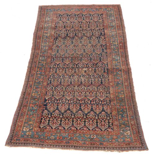 NORTHWEST PERSIAN HAMADAN RUG LATE C19TH 7'1 X 3'9 216X115CM CARPET - ADDITIONAL PHOTO 2