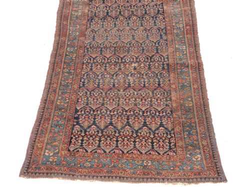 NORTHWEST PERSIAN HAMADAN RUG LATE C19TH 7'1 X 3'9 216X115CM CARPET - ADDITIONAL PHOTO 7