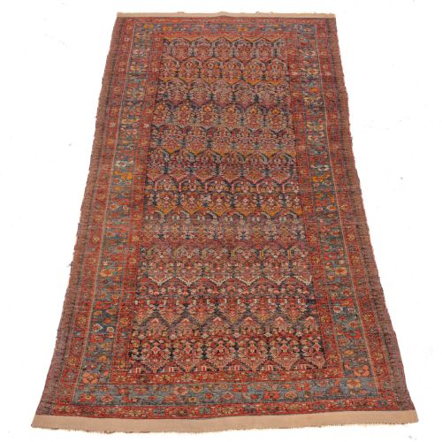 NORTHWEST PERSIAN HAMADAN RUG LATE C19TH 7'1 X 3'9 216X115CM CARPET - ADDITIONAL PHOTO 10