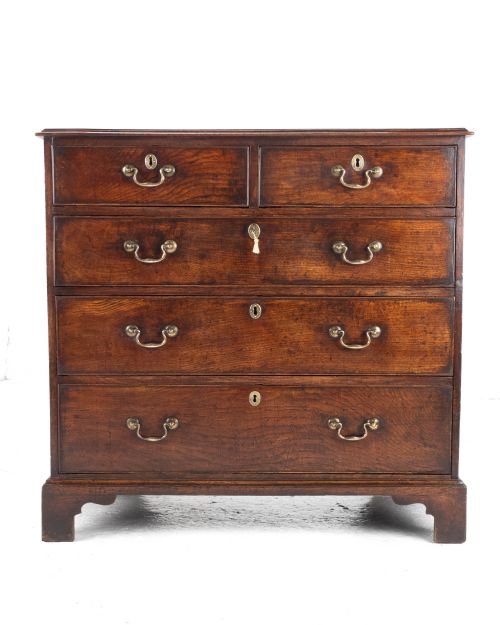 elm georgian chest of drawers c1760 george iii country - CATEGORY: ANTIQUE CHEST OF DRAWERS - DATED 18TH CENTURY