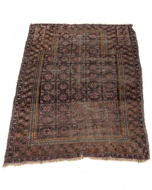 baluch afghan rug c1900 5'6 x 3'9 167x115cm persian balouch - CATEGORY: ANTIQUE RUGS - DATED 1900