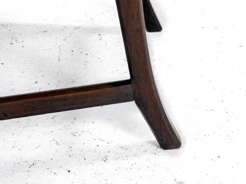HEPPLEWHITE MAHOGANY CARVER ARMCHAIR C1918 GEORGE V GEORGIAN STYLE - ADDITIONAL PHOTO 13
