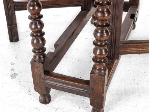 C17TH LATER OAK SMALL GATELEG DROPLEAF TABLE DINING OCCASIONAL BREAKFAST - ADDITIONAL PHOTO 14
