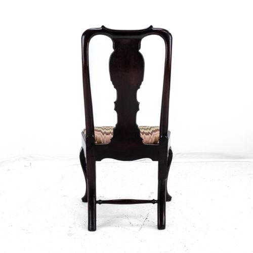 GEORGE II MAHOGANY SIDEDINING CHAIR C1730 QUEEN ANNE GEORGIAN CARVED CABRIOLE LEGS - ADDITIONAL PHOTO 6