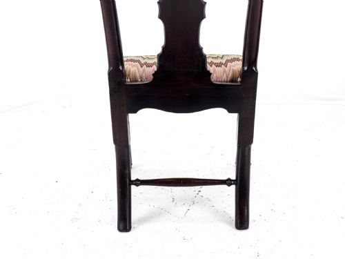 GEORGE II MAHOGANY SIDEDINING CHAIR C1730 QUEEN ANNE GEORGIAN CARVED CABRIOLE LEGS - ADDITIONAL PHOTO 17