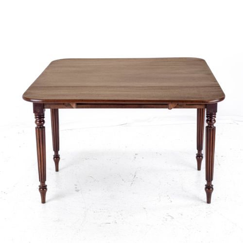 GEORGE IV MAHOGANY PEMBROKE DROP LEAF BREAKFAST DINING TABLE WITH DRAWER C1820 GEORGIAN REGENCY - ADDITIONAL PHOTO 9