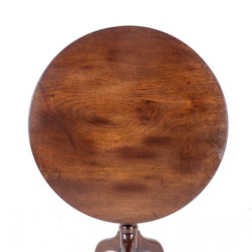 GEORGIAN C18TH MAHOGANY BIRDCAGE TRIPOD SUPPER TABLE GEORGE III - ADDITIONAL PHOTO 5
