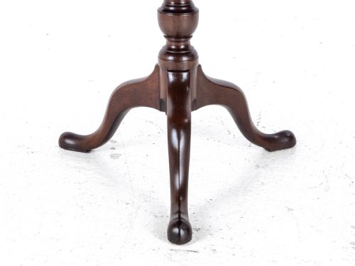GEORGIAN C18TH MAHOGANY BIRDCAGE TRIPOD SUPPER TABLE GEORGE III - ADDITIONAL PHOTO 8