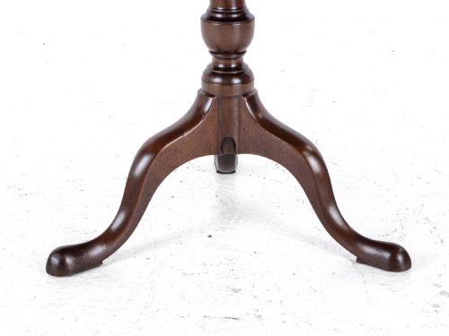 GEORGIAN C18TH MAHOGANY BIRDCAGE TRIPOD SUPPER TABLE GEORGE III - ADDITIONAL PHOTO 9