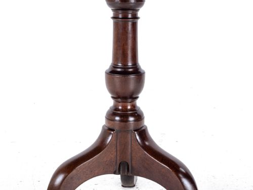 GEORGIAN C18TH MAHOGANY BIRDCAGE TRIPOD SUPPER TABLE GEORGE III - ADDITIONAL PHOTO 12