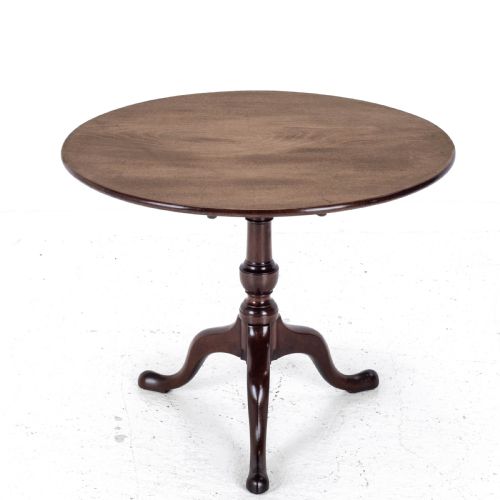 GEORGIAN C18TH MAHOGANY BIRDCAGE TRIPOD SUPPER TABLE GEORGE III - ADDITIONAL PHOTO 16