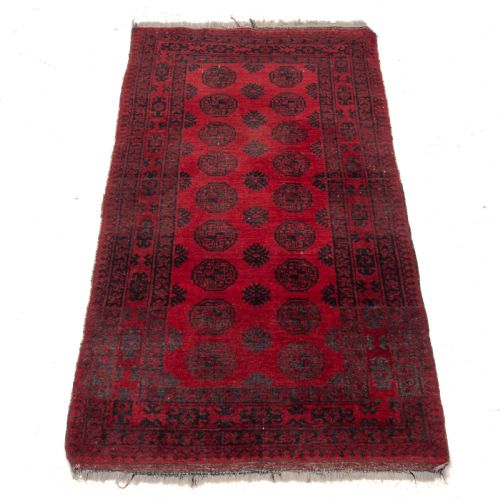 afghan turkmen bokhara tekke rug c1930 6'2 x 3'5 188x104cm bukhara turkomen - CATEGORY: ANTIQUE RUGS - DATED 1930