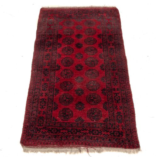 AFGHAN TURKMEN BOKHARA TEKKE RUG C1930 6'2 X 3'5 188X104CM BUKHARA TURKOMEN - ADDITIONAL PHOTO 2