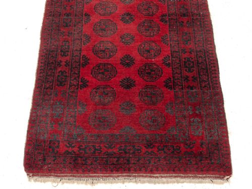 AFGHAN TURKMEN BOKHARA TEKKE RUG C1930 6'2 X 3'5 188X104CM BUKHARA TURKOMEN - ADDITIONAL PHOTO 3
