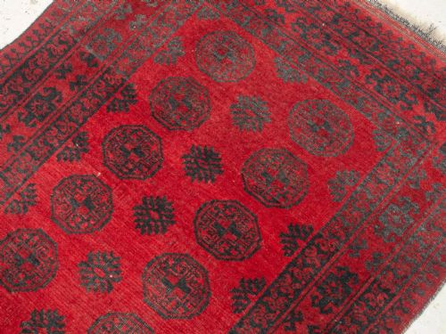 AFGHAN TURKMEN BOKHARA TEKKE RUG C1930 6'2 X 3'5 188X104CM BUKHARA TURKOMEN - ADDITIONAL PHOTO 5