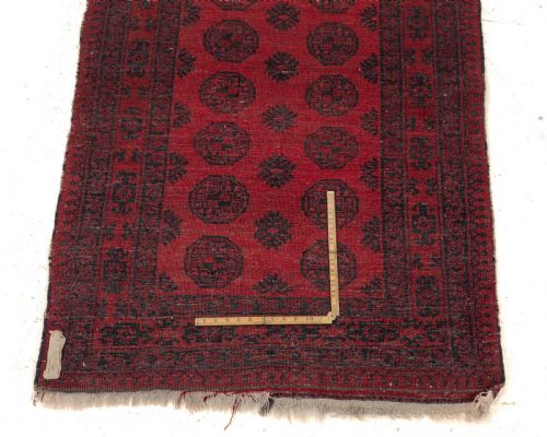 AFGHAN TURKMEN BOKHARA TEKKE RUG C1930 6'2 X 3'5 188X104CM BUKHARA TURKOMEN - ADDITIONAL PHOTO 9