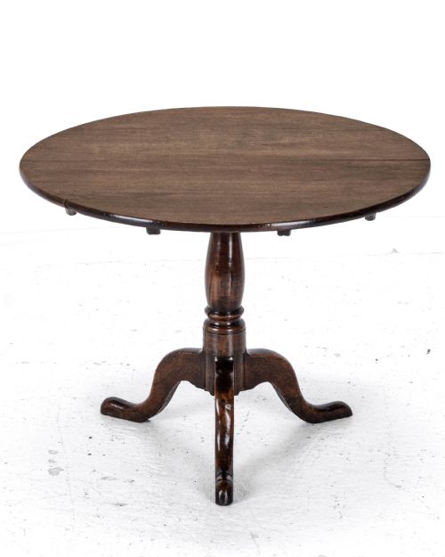 c18th oak country tripod tilttop supper table george iiiii georgian - CATEGORY: ANTIQUE TABLES - DATED 18TH CENTURY