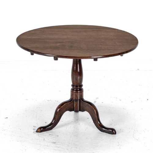 C18TH OAK COUNTRY TRIPOD TILTTOP SUPPER TABLE GEORGE IIIII GEORGIAN - ADDITIONAL PHOTO 3