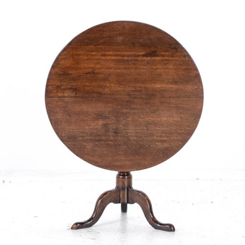 C18TH OAK COUNTRY TRIPOD TILTTOP SUPPER TABLE GEORGE IIIII GEORGIAN - ADDITIONAL PHOTO 4