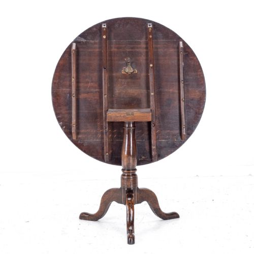 C18TH OAK COUNTRY TRIPOD TILTTOP SUPPER TABLE GEORGE IIIII GEORGIAN - ADDITIONAL PHOTO 6