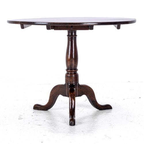 C18TH OAK COUNTRY TRIPOD TILTTOP SUPPER TABLE GEORGE IIIII GEORGIAN - ADDITIONAL PHOTO 8