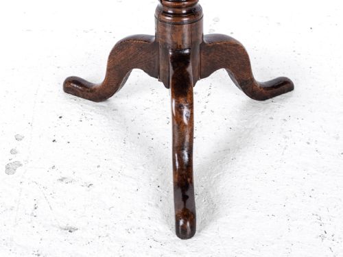 C18TH OAK COUNTRY TRIPOD TILTTOP SUPPER TABLE GEORGE IIIII GEORGIAN - ADDITIONAL PHOTO 10