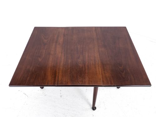 GEORGE I PAD FOOT MAHOGANY DROP LEAF GATELEG DINING TABLE C1720 GEORGIAN - ADDITIONAL PHOTO 13