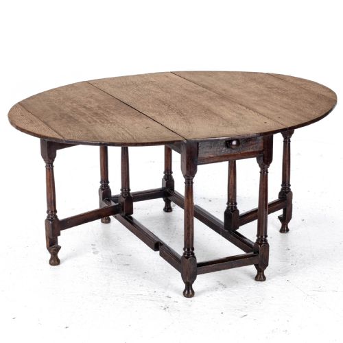 EARLY C18TH OVAL OAK GATELEG DROP LEAF COUNTRY DINING TABLE GEORGIAN QUEEN ANNE GEORGE I - ADDITIONAL PHOTO 18