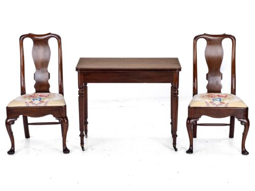 GEORGIAN REGENCY GILLOWSESQUE MAHOGANY CONSOLE TEA TABLE C1800 GEORGE III - ADDITIONAL PHOTO 2