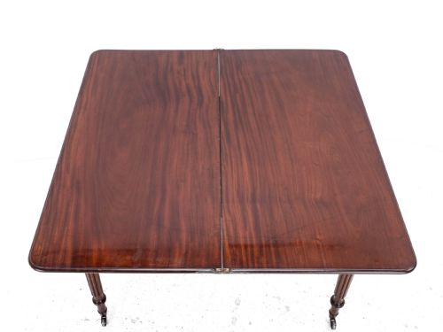 GEORGIAN REGENCY GILLOWSESQUE MAHOGANY CONSOLE TEA TABLE C1800 GEORGE III - ADDITIONAL PHOTO 5