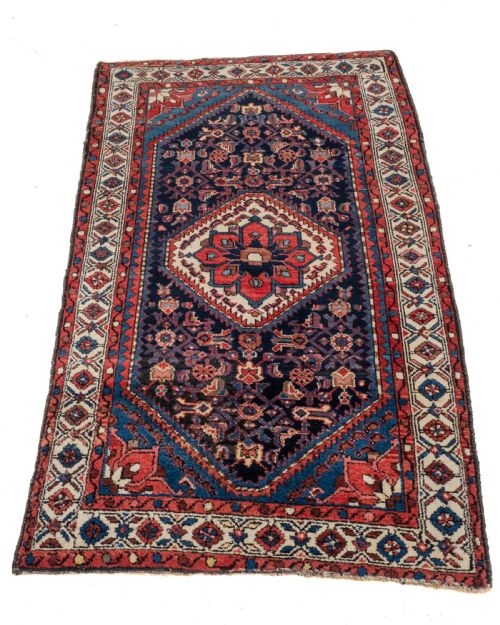 antique malayer hamadan persian rug c1930 6'4 x 3'10 192x116cm carpet - CATEGORY: ANTIQUE RUGS - DATED 1930