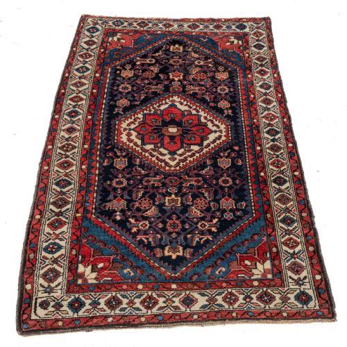 ANTIQUE MALAYER HAMADAN PERSIAN RUG C1930 6'4 X 3'10 192X116CM CARPET - ADDITIONAL PHOTO 1