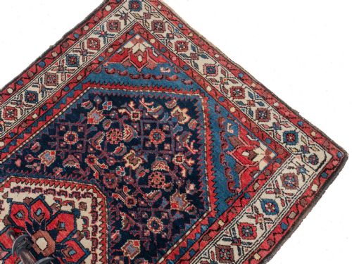ANTIQUE MALAYER HAMADAN PERSIAN RUG C1930 6'4 X 3'10 192X116CM CARPET - ADDITIONAL PHOTO 6