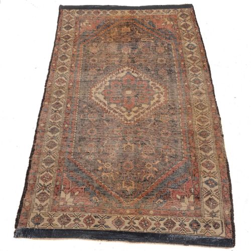 ANTIQUE MALAYER HAMADAN PERSIAN RUG C1930 6'4 X 3'10 192X116CM CARPET - ADDITIONAL PHOTO 9