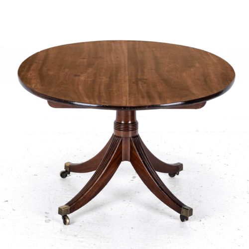 LATE C18TH MAHOGANY OVAL BREAKFAST DINING TABLE GEORGIAN GEORGE III - ADDITIONAL PHOTO 2