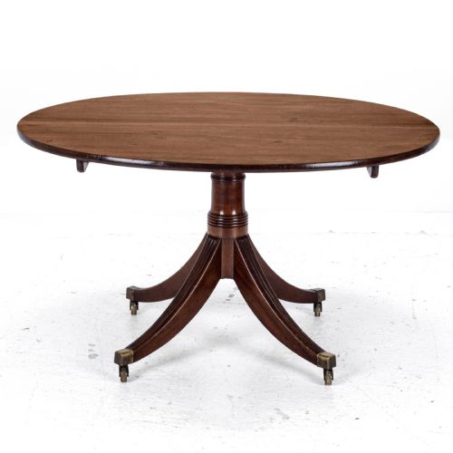 LATE C18TH MAHOGANY OVAL BREAKFAST DINING TABLE GEORGIAN GEORGE III - ADDITIONAL PHOTO 7