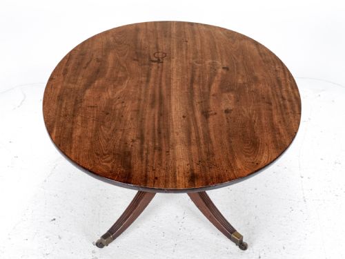 LATE C18TH MAHOGANY OVAL BREAKFAST DINING TABLE GEORGIAN GEORGE III - ADDITIONAL PHOTO 9