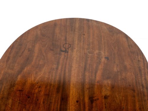 LATE C18TH MAHOGANY OVAL BREAKFAST DINING TABLE GEORGIAN GEORGE III - ADDITIONAL PHOTO 10