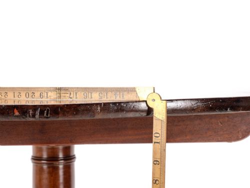 LATE C18TH MAHOGANY OVAL BREAKFAST DINING TABLE GEORGIAN GEORGE III - ADDITIONAL PHOTO 18