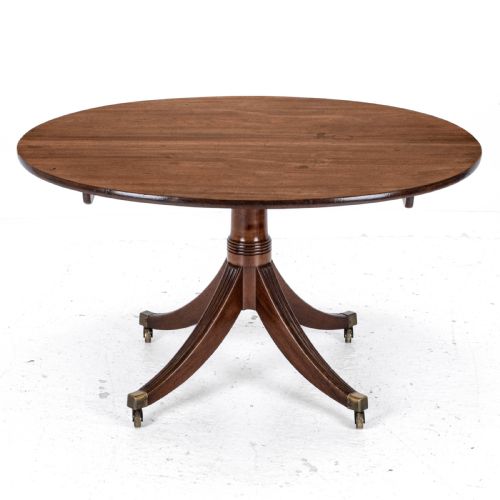 LATE C18TH MAHOGANY OVAL BREAKFAST DINING TABLE GEORGIAN GEORGE III - ADDITIONAL PHOTO 19