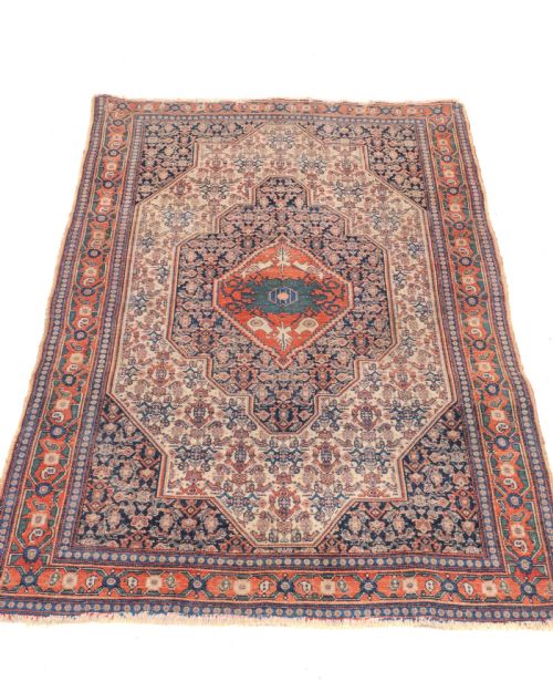 antique senneh persiann rug 6'3 x 4'4 early c20th 190x132cm carpet sehne - CATEGORY: ANTIQUE RUGS - DATED 1910