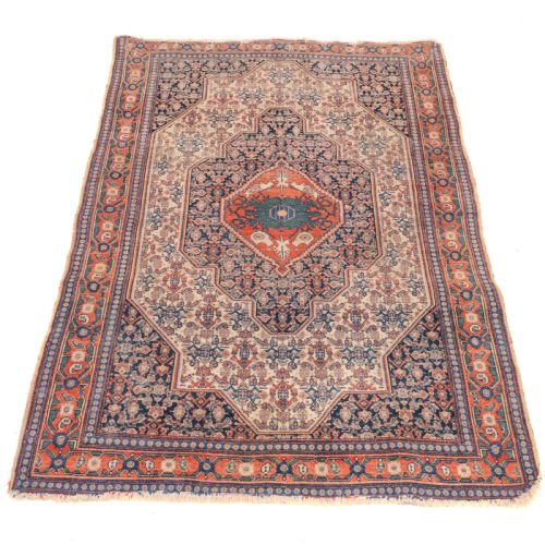 ANTIQUE SENNEH PERSIANN RUG 6'3 X 4'4 EARLY C20TH 190X132CM CARPET SEHNE - ADDITIONAL PHOTO 1