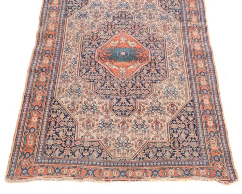 ANTIQUE SENNEH PERSIANN RUG 6'3 X 4'4 EARLY C20TH 190X132CM CARPET SEHNE - ADDITIONAL PHOTO 2