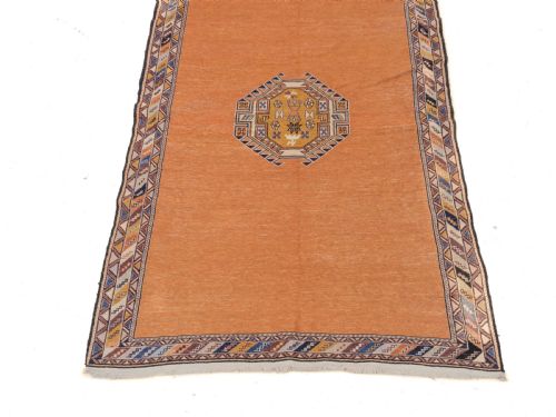 AFSHAR SOUMAK PERSIAN FLAT WEAVE RUG 6'6X3'10 197X117CM KILIM SUMAK SOUMAKH - ADDITIONAL PHOTO 4
