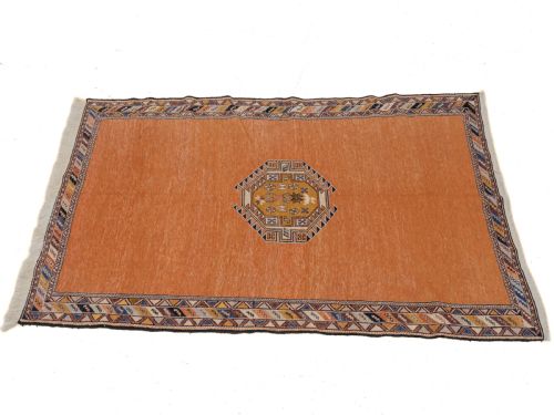AFSHAR SOUMAK PERSIAN FLAT WEAVE RUG 6'6X3'10 197X117CM KILIM SUMAK SOUMAKH - ADDITIONAL PHOTO 5