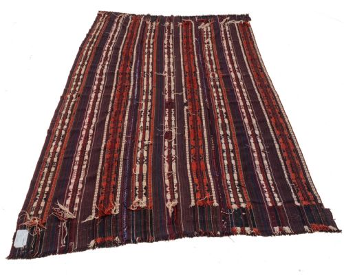 KORDI JAJIM PERSIAN TRIBAL KILIM FLAT WEAVE RUG 9'9X5'10 265X177CM JIJIM CICIM - ADDITIONAL PHOTO 10