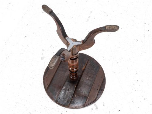 GEORGIAN OAK COUNTRY WINE TRIPOD TABLE C1800 GEORGE III SIDE LAMP - ADDITIONAL PHOTO 14