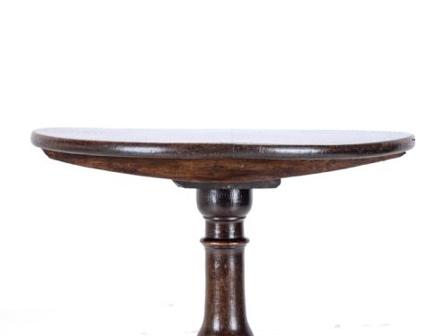 C18TH GEORGIAN OAK COUNTRY WINE TILT TOP TRIPOD TABLE GEORGE III SIDE LAMP - ADDITIONAL PHOTO 19
