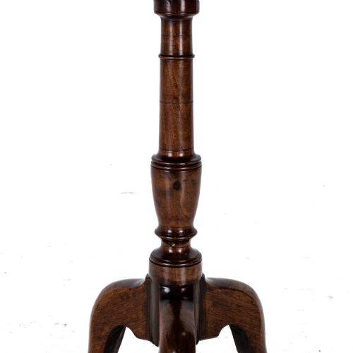 GEORGIAN C18TH MAHOGANY TRIPOD WINE TABLE GEORGE III FLIP TOP SIDE OCCASIONAL - ADDITIONAL PHOTO 8